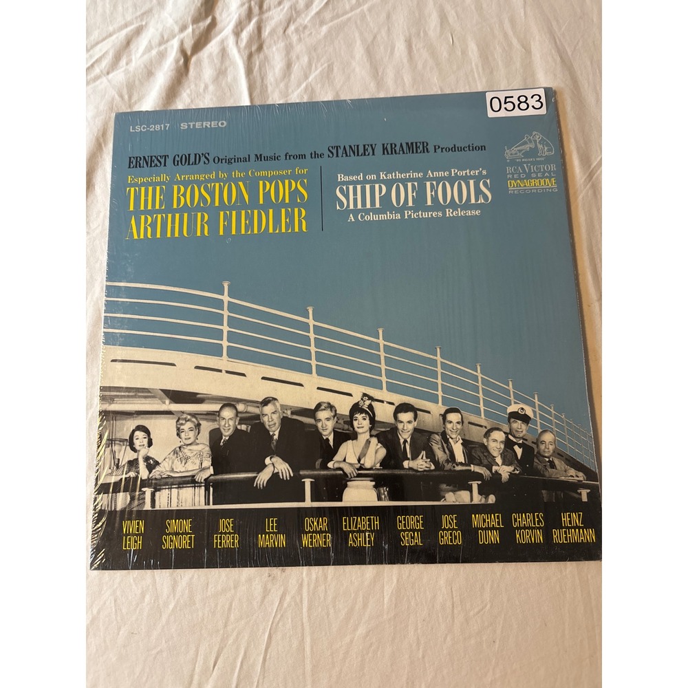 RCA Victor Ship of Fools Vinyl LP Boston Pops Arthur Fiedler LSC-2817